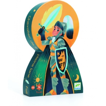 PUZZLE Silueta El Caballero de la luna llena