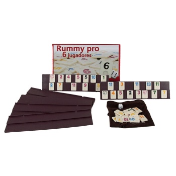 JUEGO RUMMY PRO 6 JUGADORES