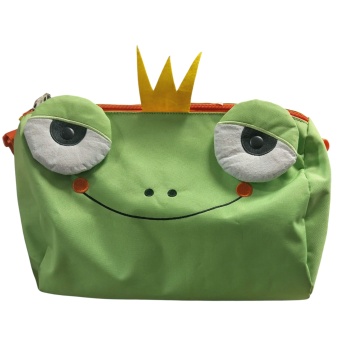 Bolsa Infantil Rana con Corona – Diseño Divertido y Suave
