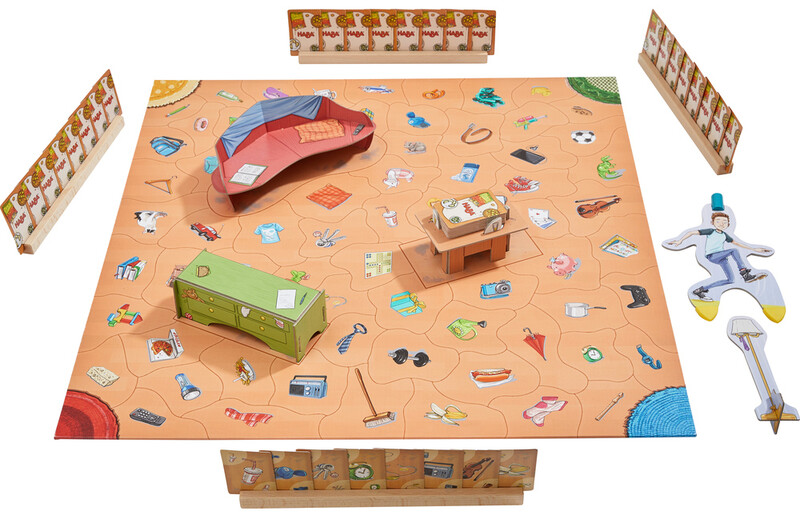 El sofá de los Pérez – juego infantil de memoria y habilidad | HABA - Imagen 3