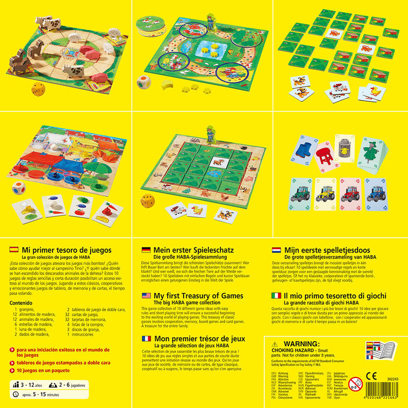 Mi Primer Tesoro La Gran Coleccion De Juegos De Haba R: 302243 - Imagen 2