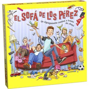 El sofá de los Pérez – juego infantil de memoria y habilidad | HABA